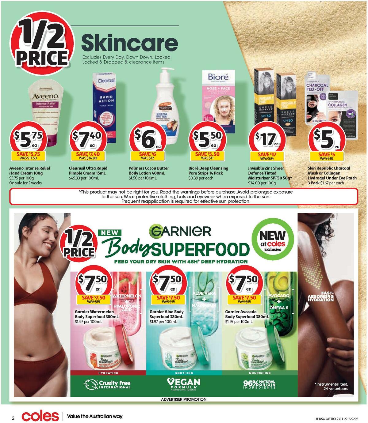 Coles Health & Beauty Catalogues from 23 November