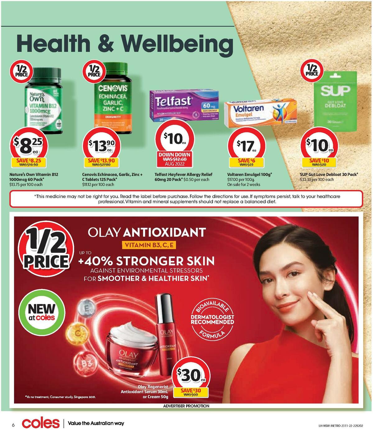 Coles Health & Beauty Catalogues from 23 November