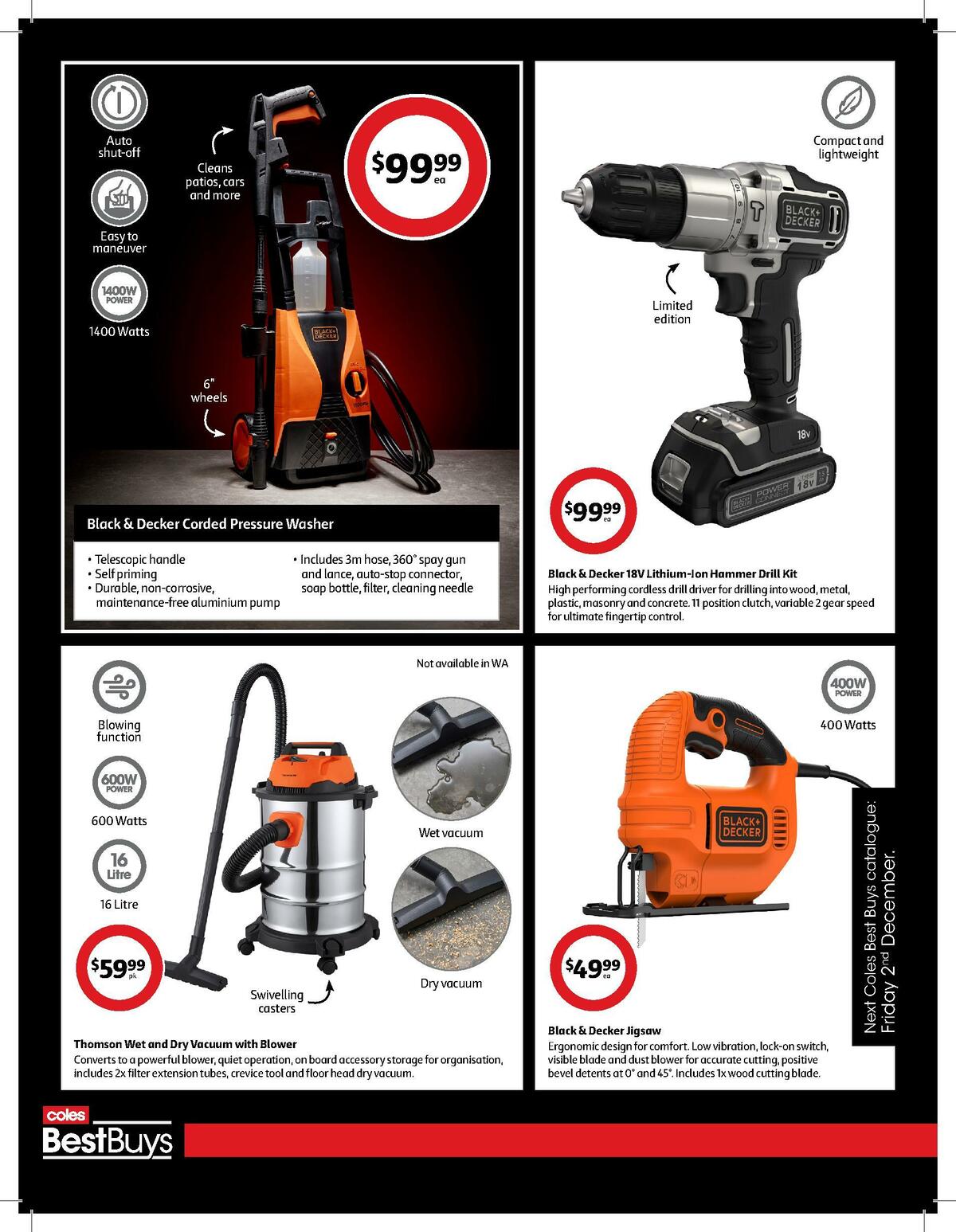 Coles Best Buys - Black Friday Catalogues from 25 November