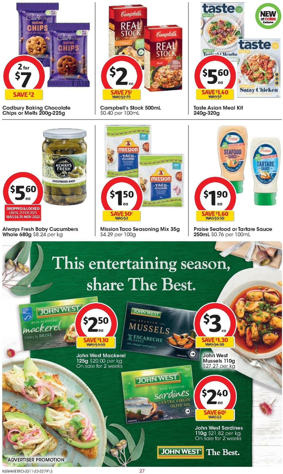 Coles Catalogues from 30 November