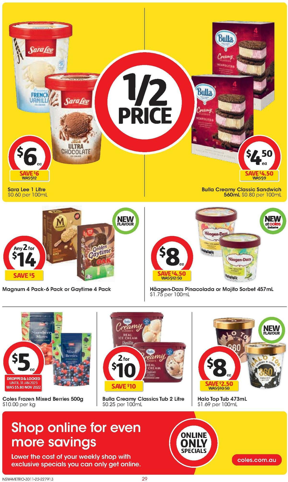 Coles Catalogues from 30 November