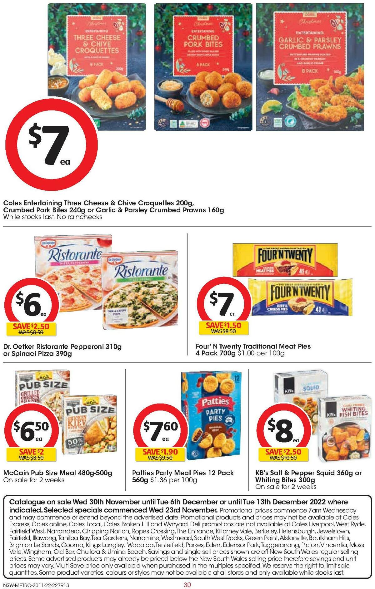 Coles Catalogues from 30 November
