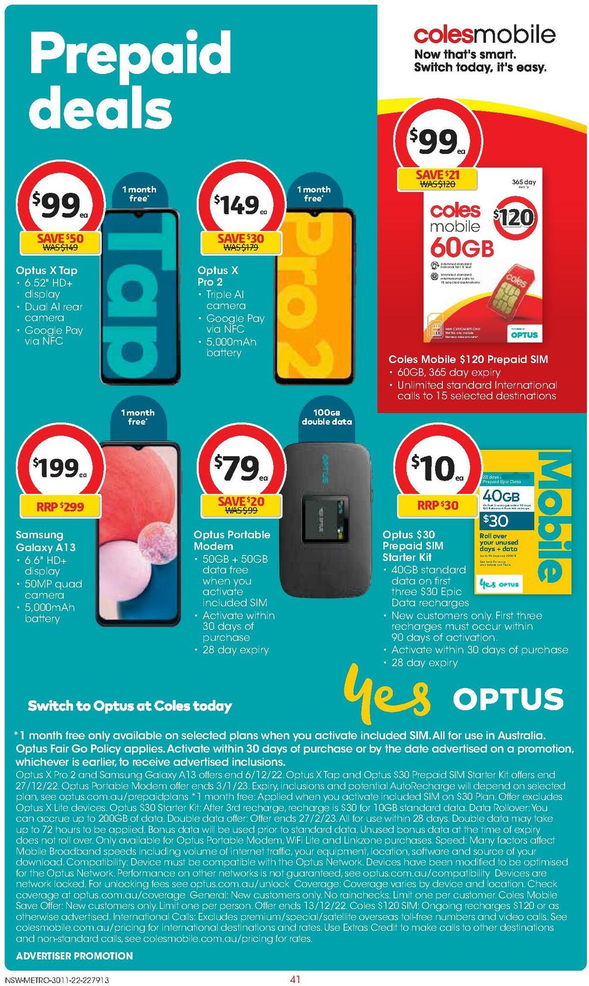 Coles Catalogues from 30 November