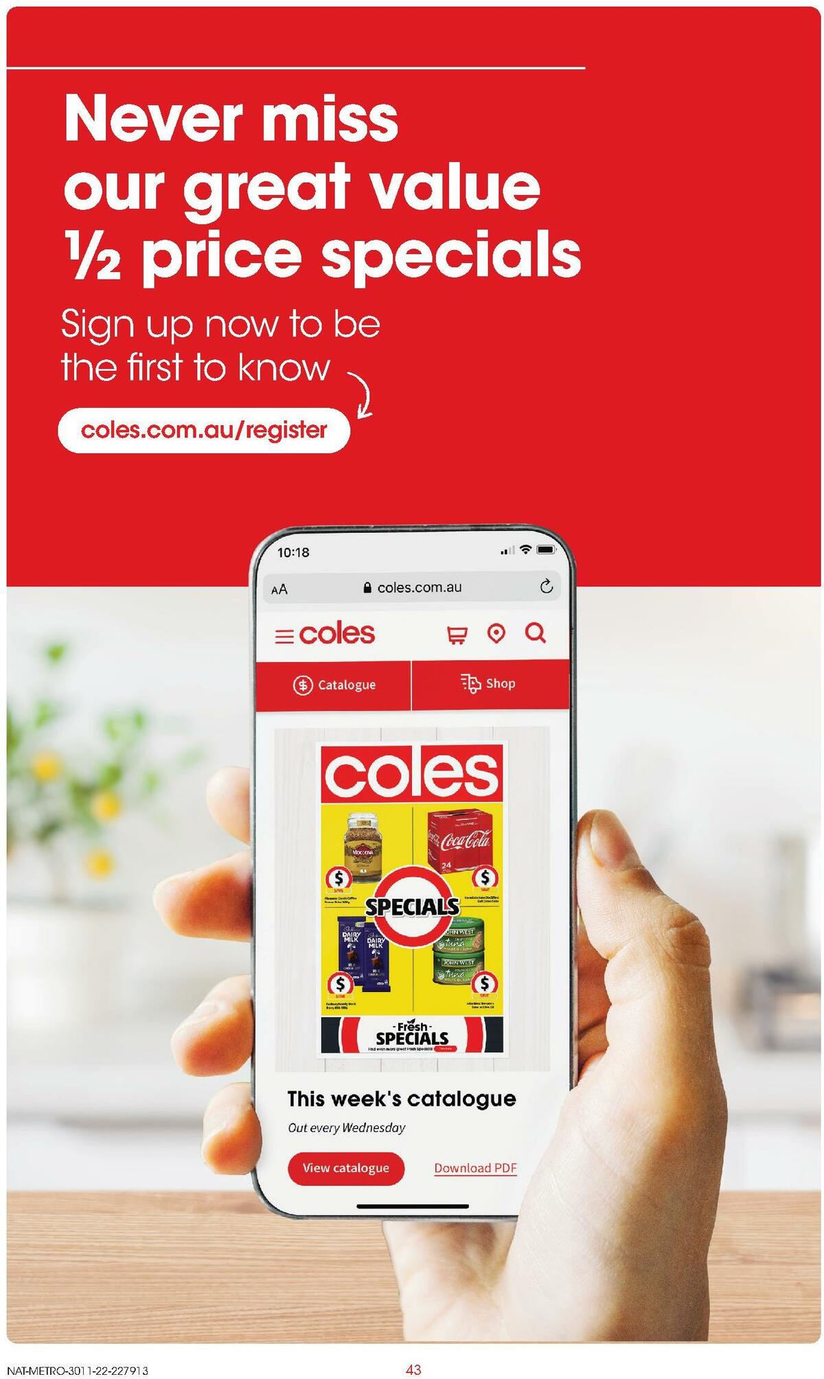 Coles Catalogues from 30 November