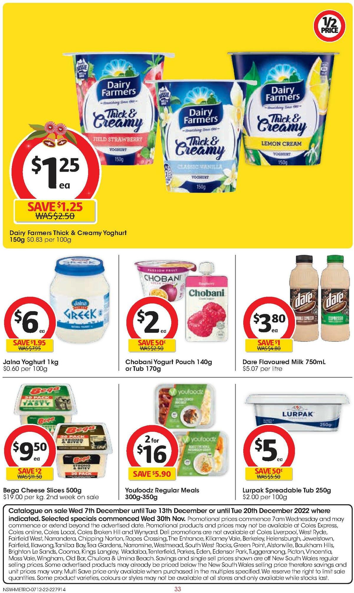 Coles Catalogues from 7 December