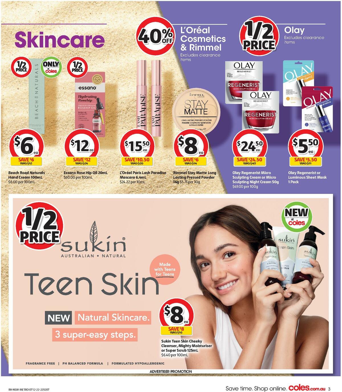 Coles Health & Beauty Catalogues from 7 December