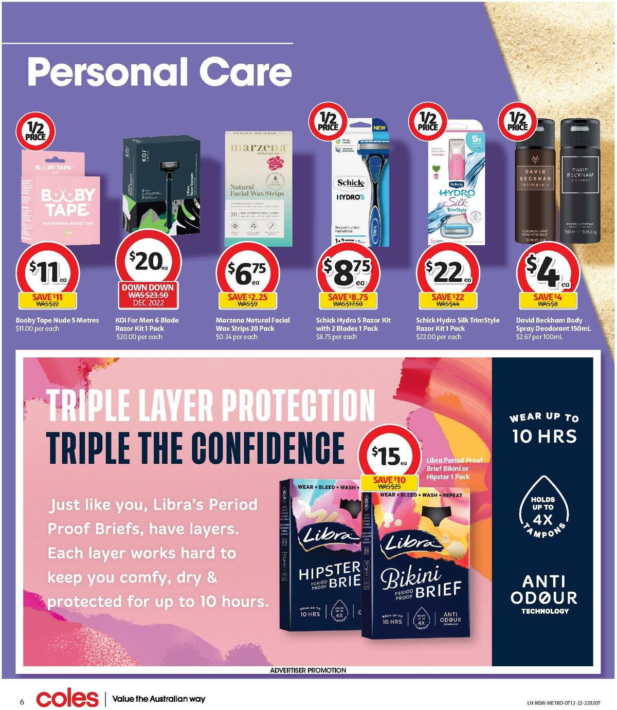 Coles Health & Beauty Catalogues from 7 December