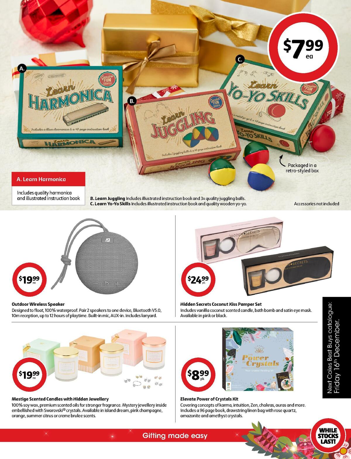 Coles Best Buys - Stocking Stuffers Catalogues from 9 December