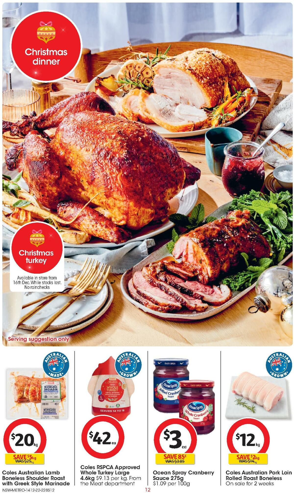 Coles Catalogues from 14 December