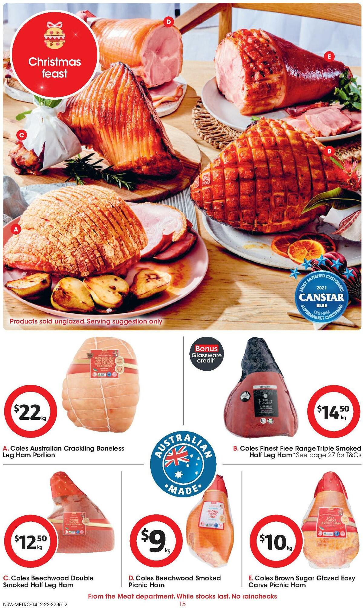 Coles Catalogues from 14 December