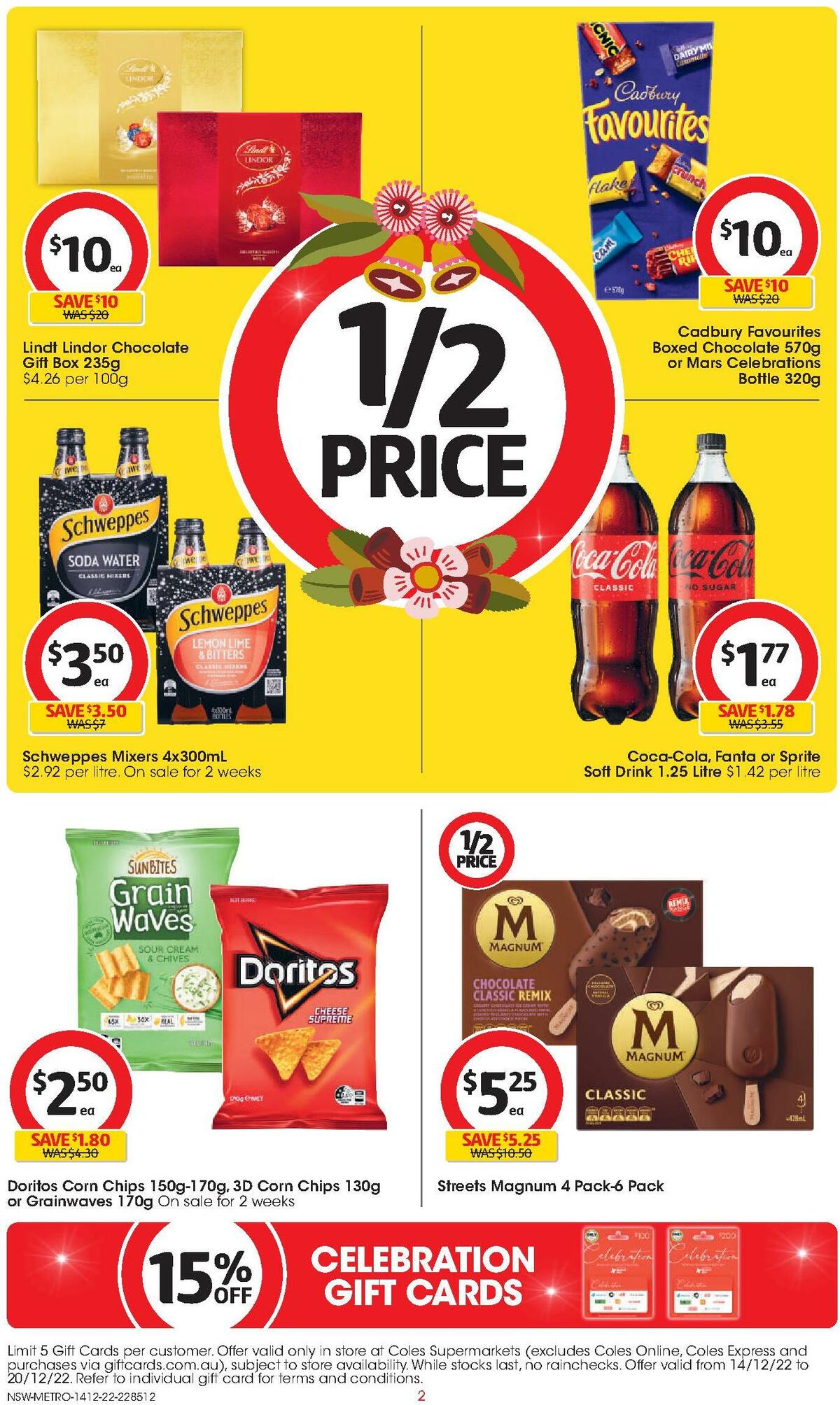 Coles Catalogues from 14 December