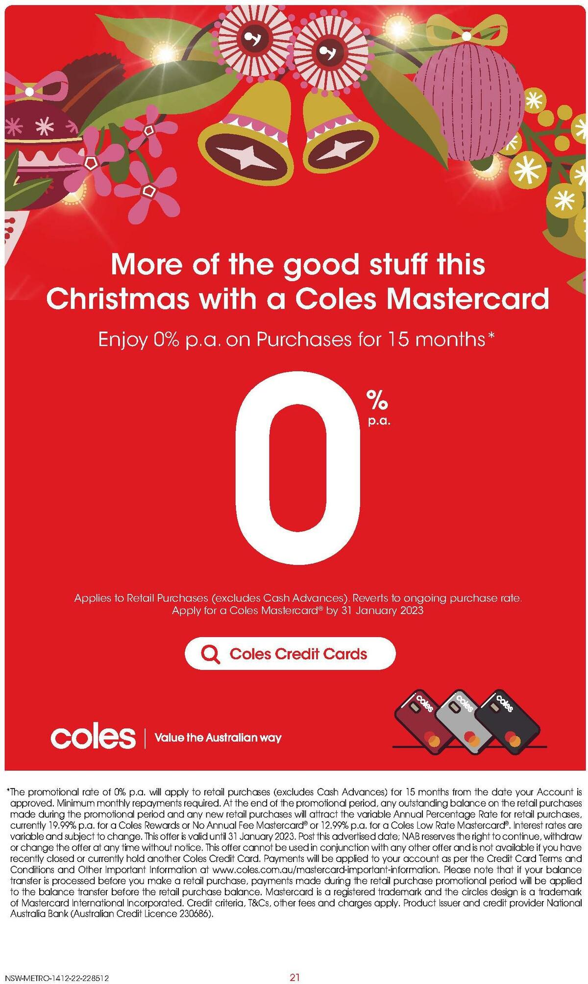 Coles Catalogues from 14 December