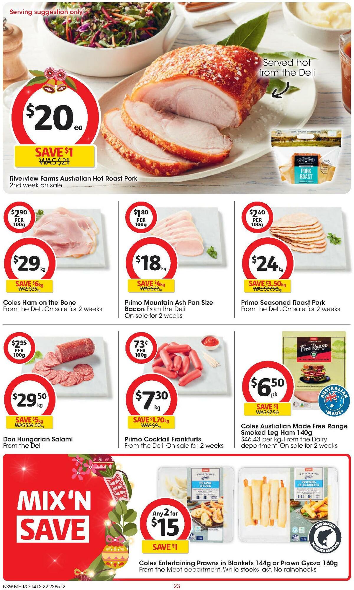 Coles Catalogues from 14 December