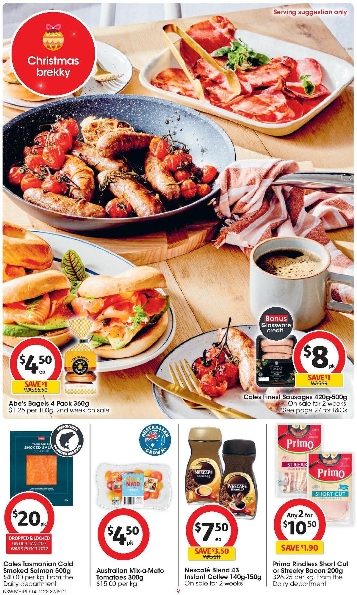 Coles Catalogues from 14 December