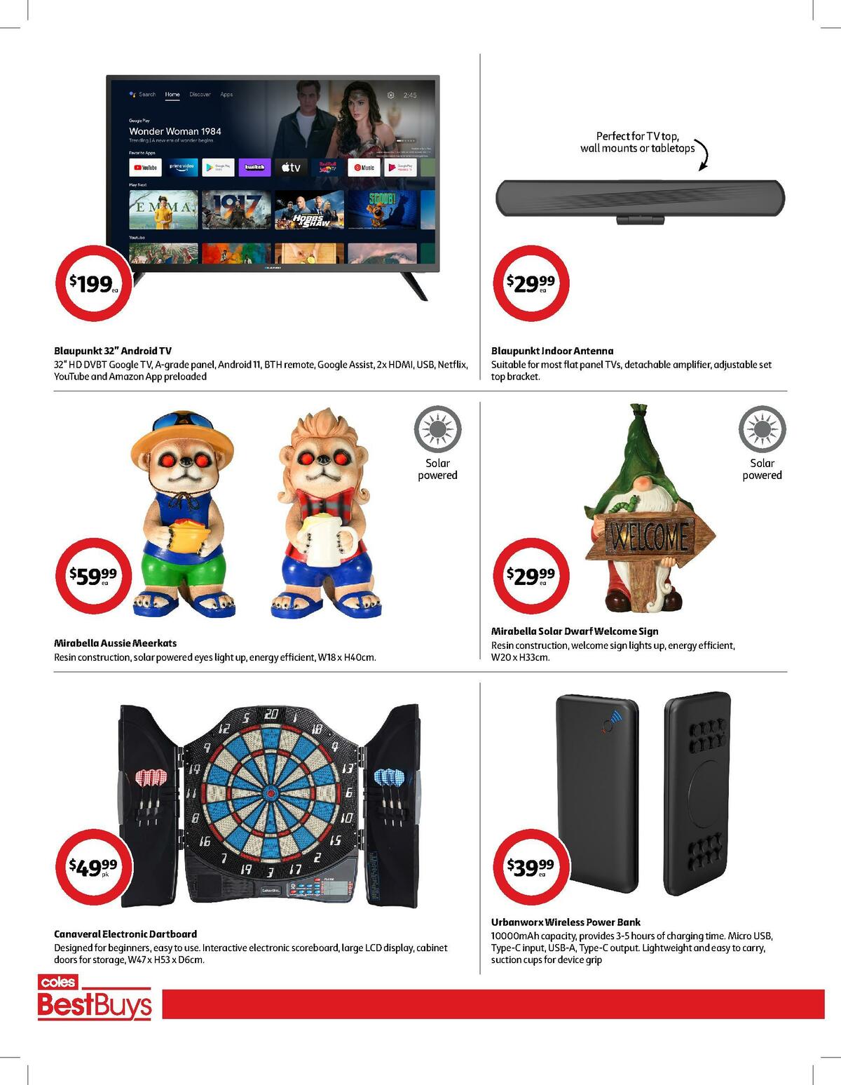 Coles Best Buys - Summer Fun Catalogues from 16 December