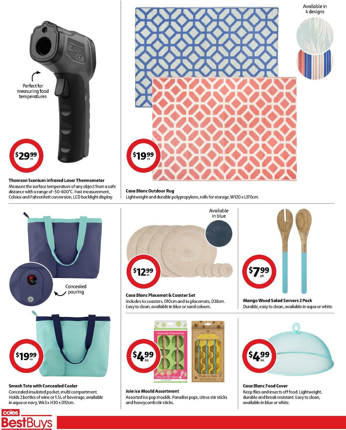 Coles Best Buys - Outdoor Entertaining Catalogues from 30 December