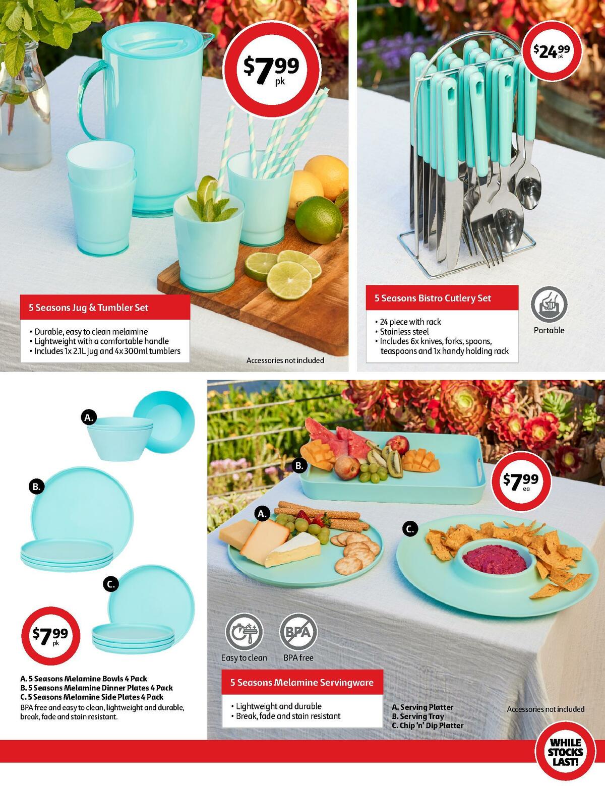 Coles Best Buys - Outdoor Entertaining Catalogues from 30 December