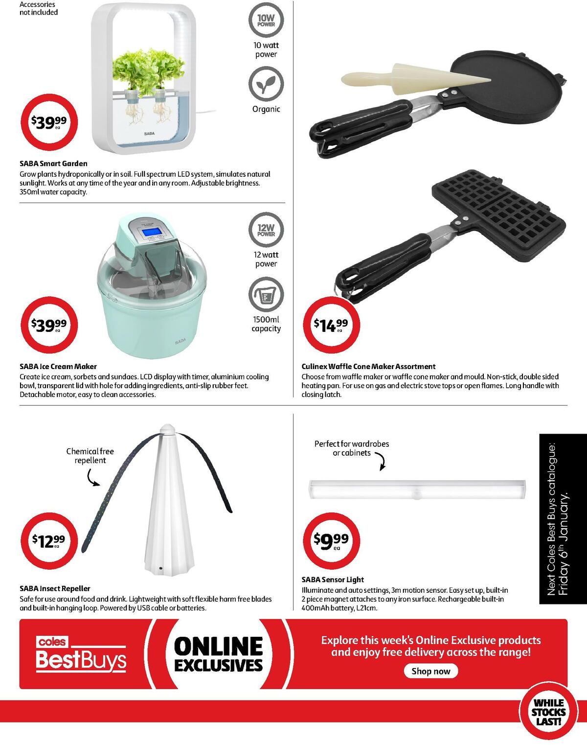 Coles Best Buys - Outdoor Entertaining Catalogues from 30 December