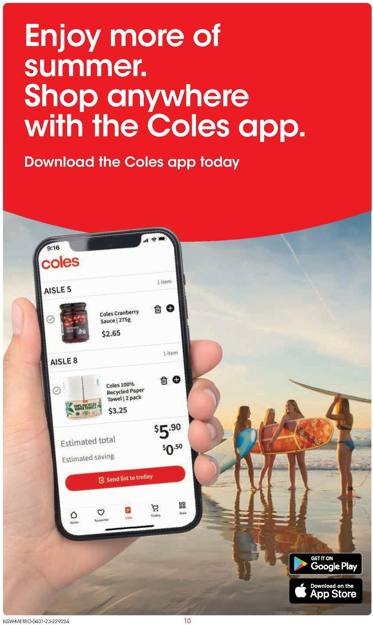 Coles Catalogues from 4 January