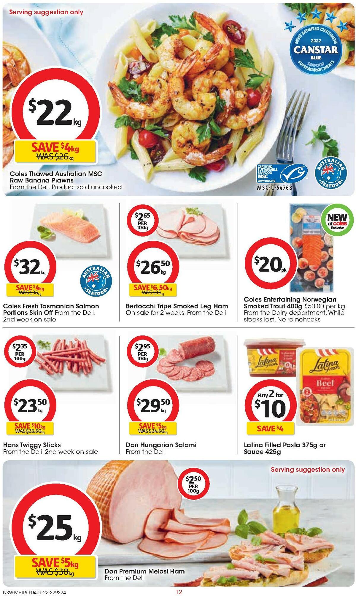 Coles Catalogues from 4 January