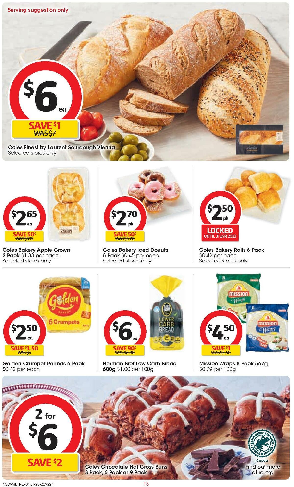 Coles Catalogues from 4 January