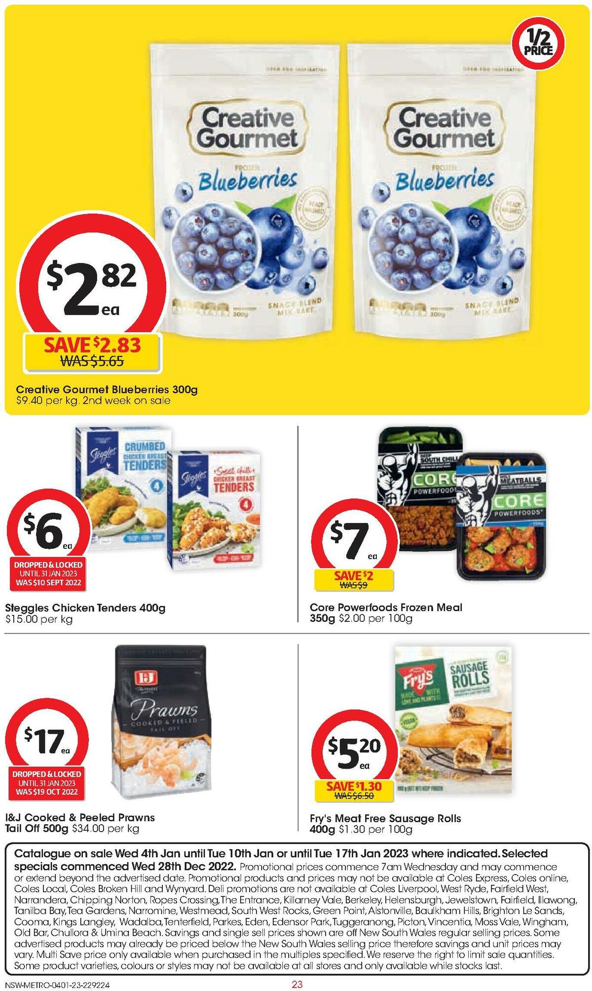 Coles Catalogues from 4 January