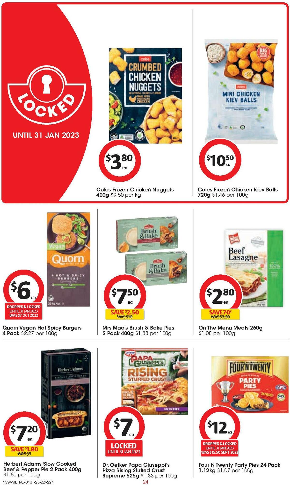 Coles Catalogues from 4 January