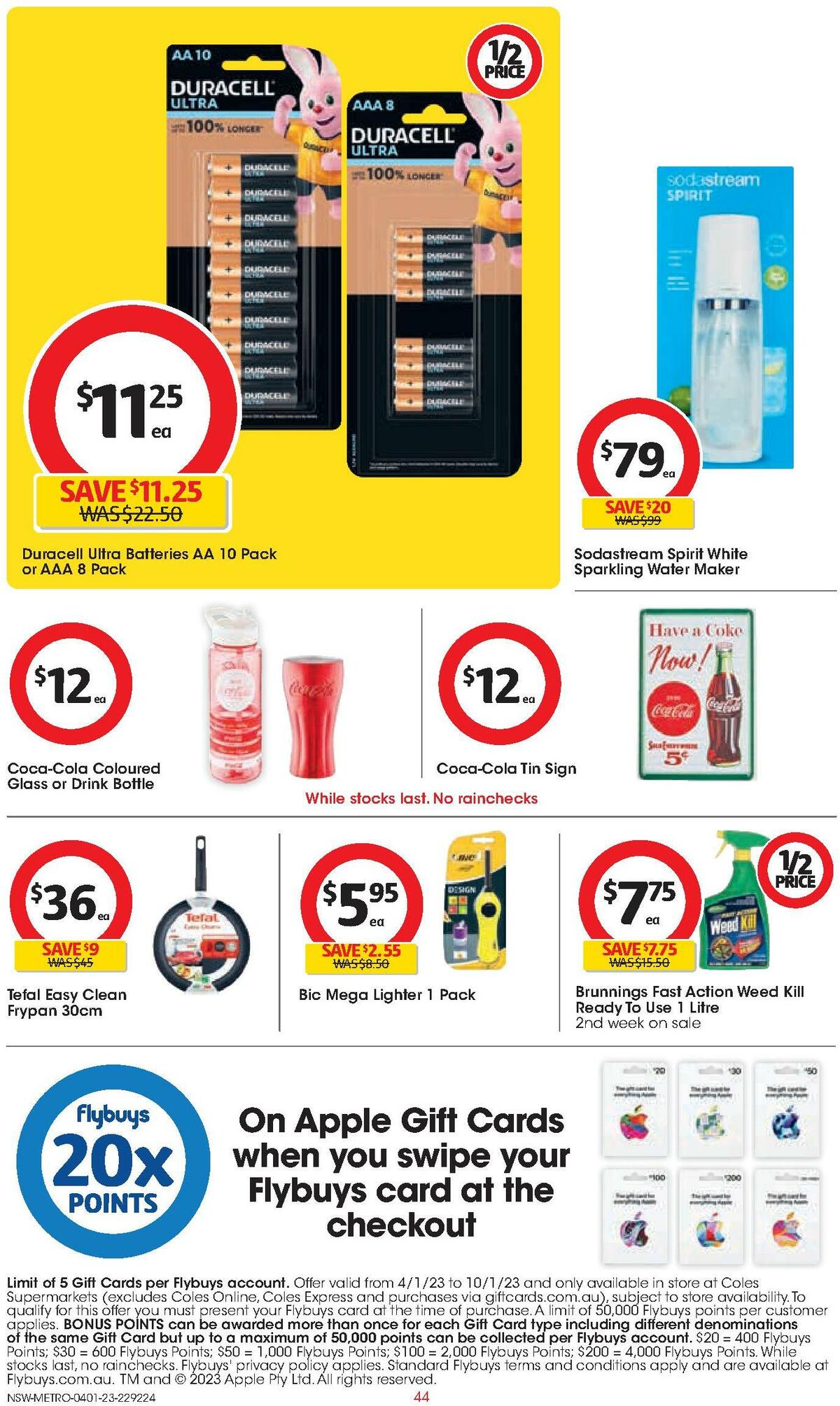Coles Catalogues from 4 January