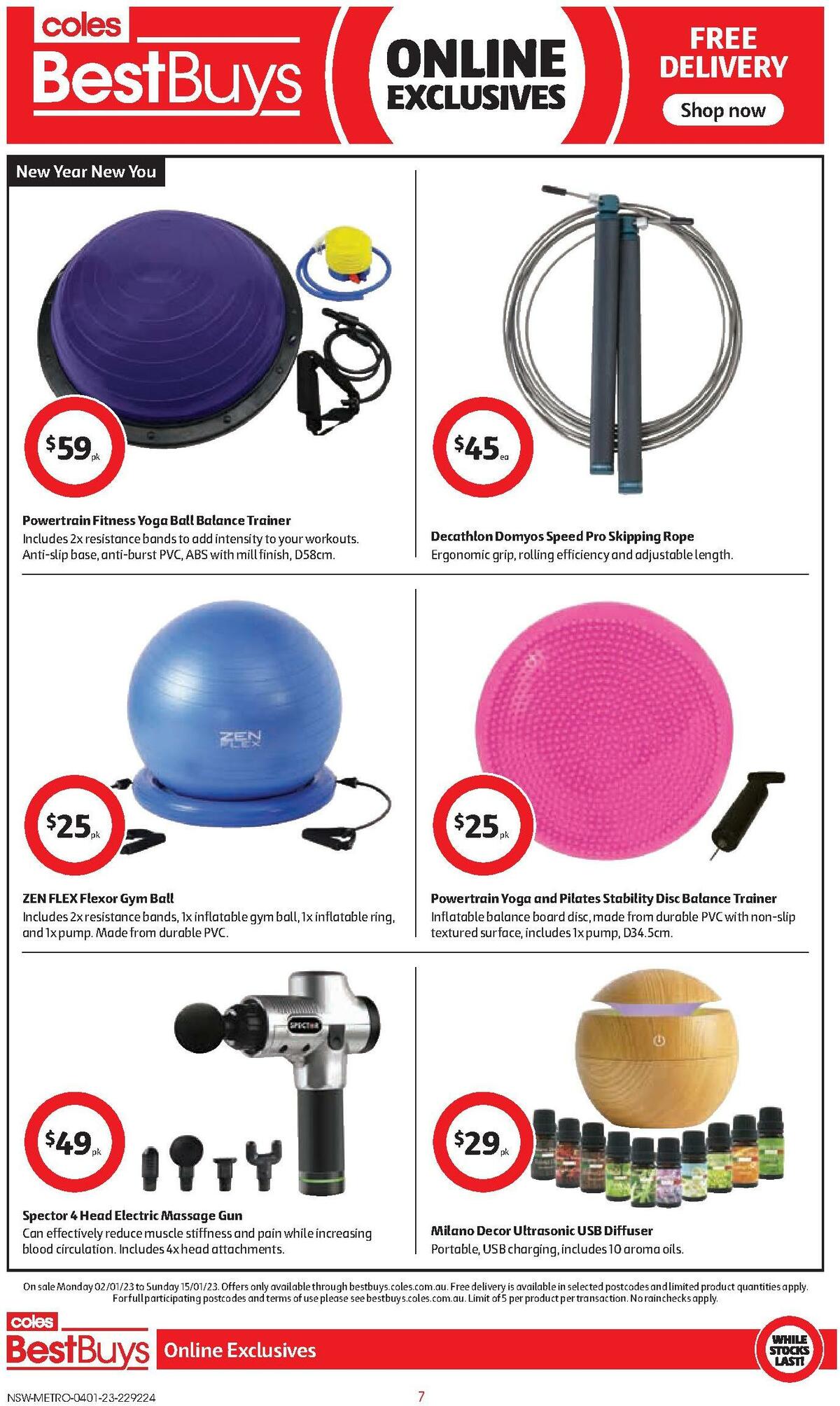 Coles Catalogues from 4 January