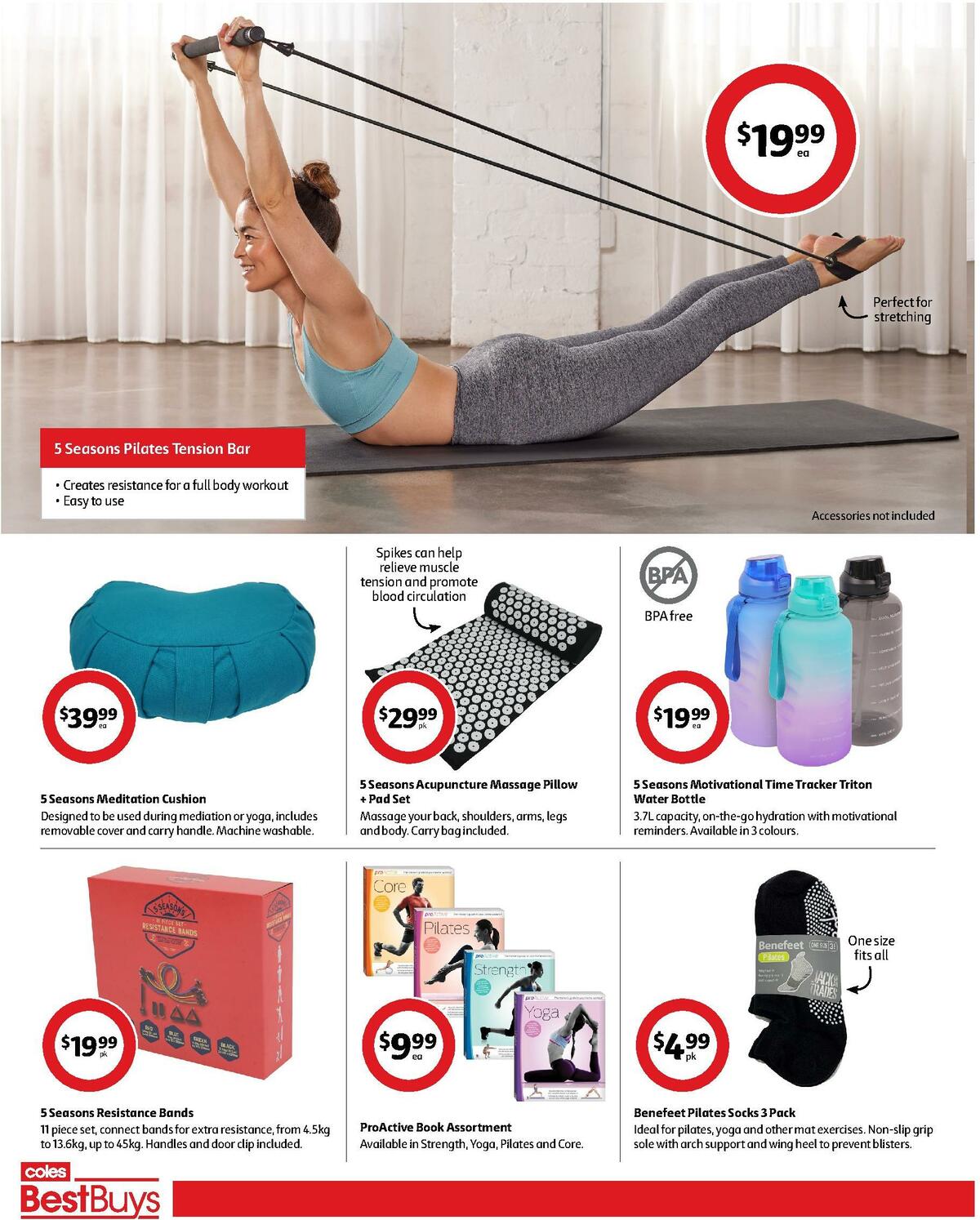 Coles Best Buys - New Year New You Catalogues from 6 January