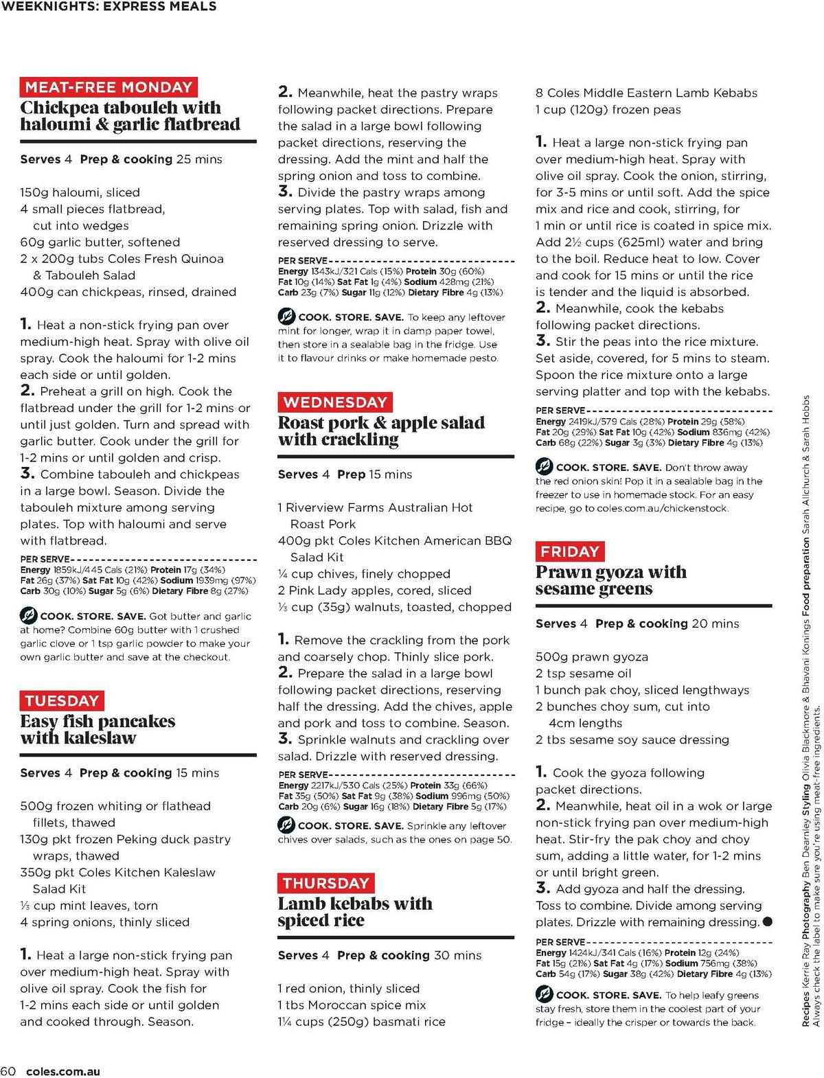 Coles Magazine January Catalogues from 1 January