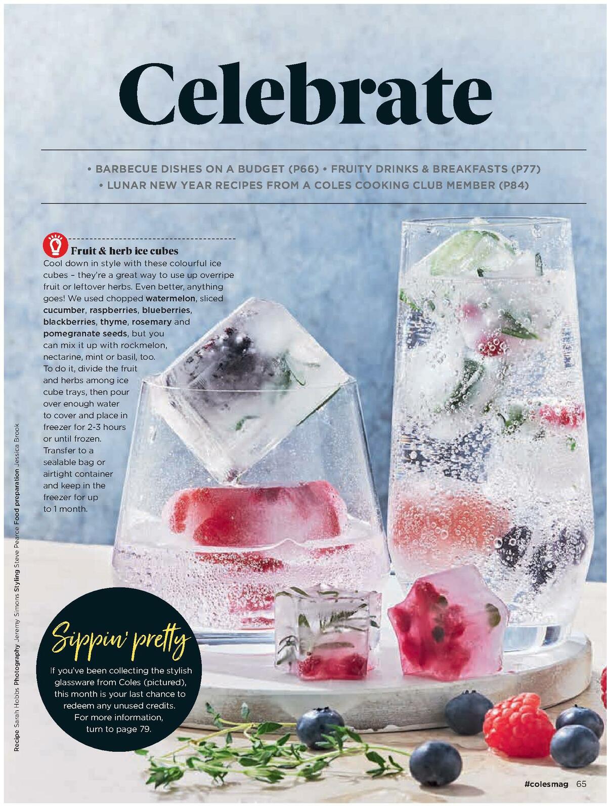 Coles Magazine January Catalogues from 1 January