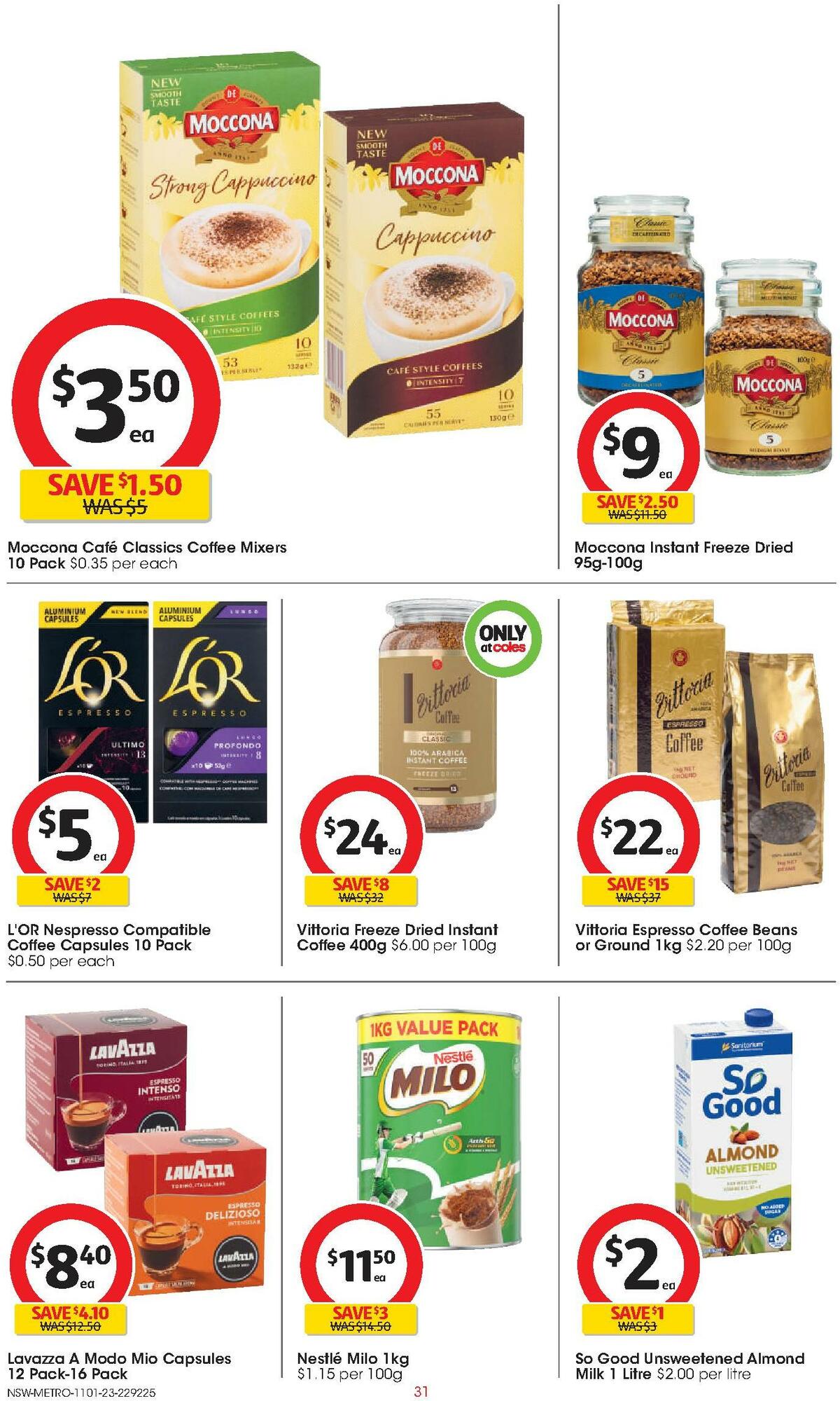 Coles Catalogues from 11 January