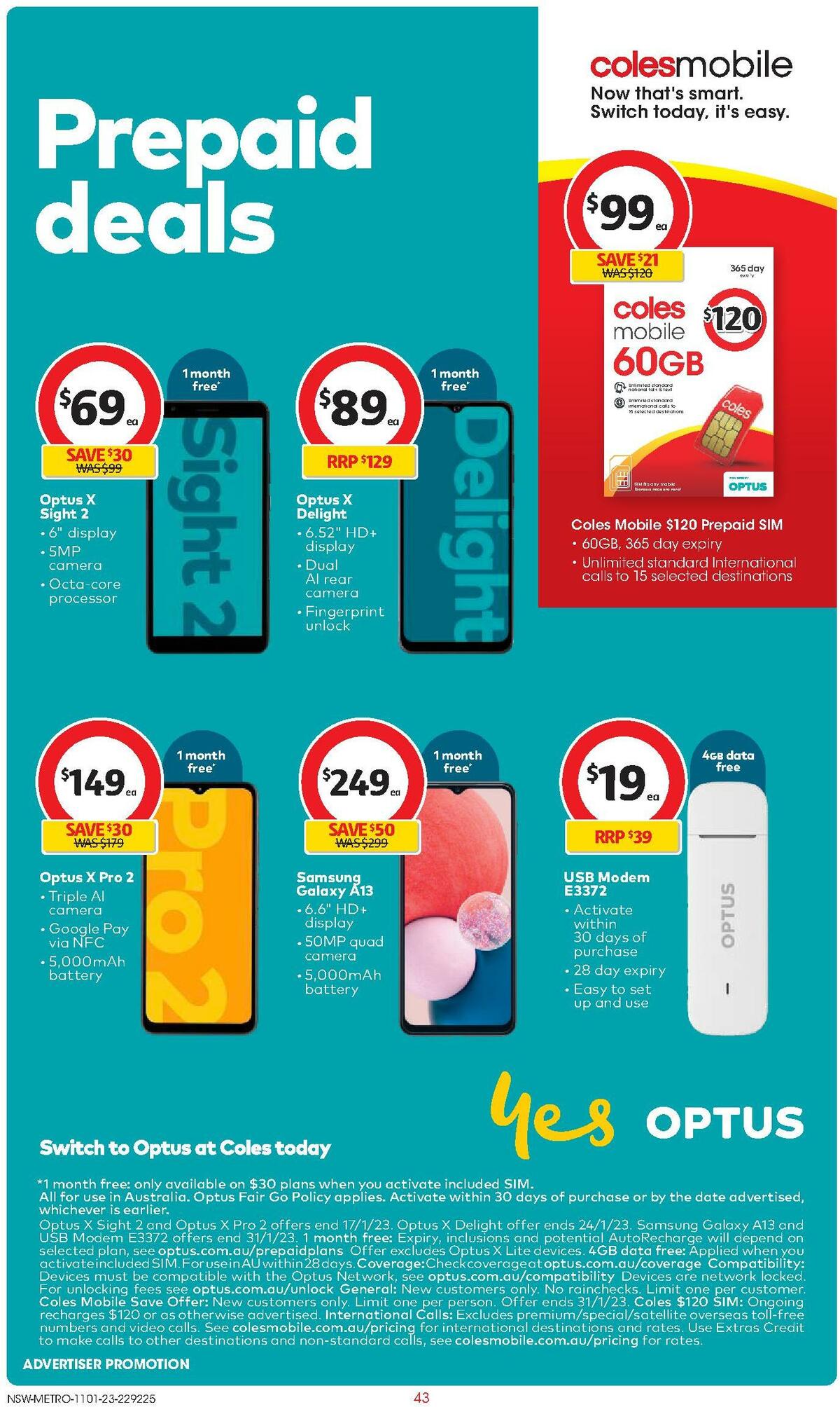 Coles Catalogues from 11 January