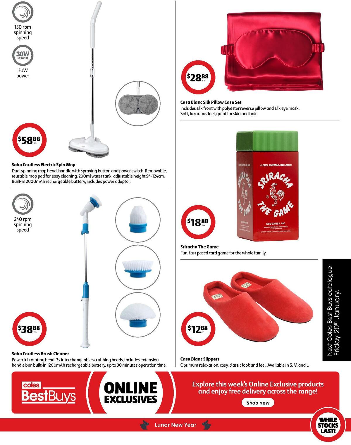 Coles Best Buys - Lunar New Year Catalogues from 13 January