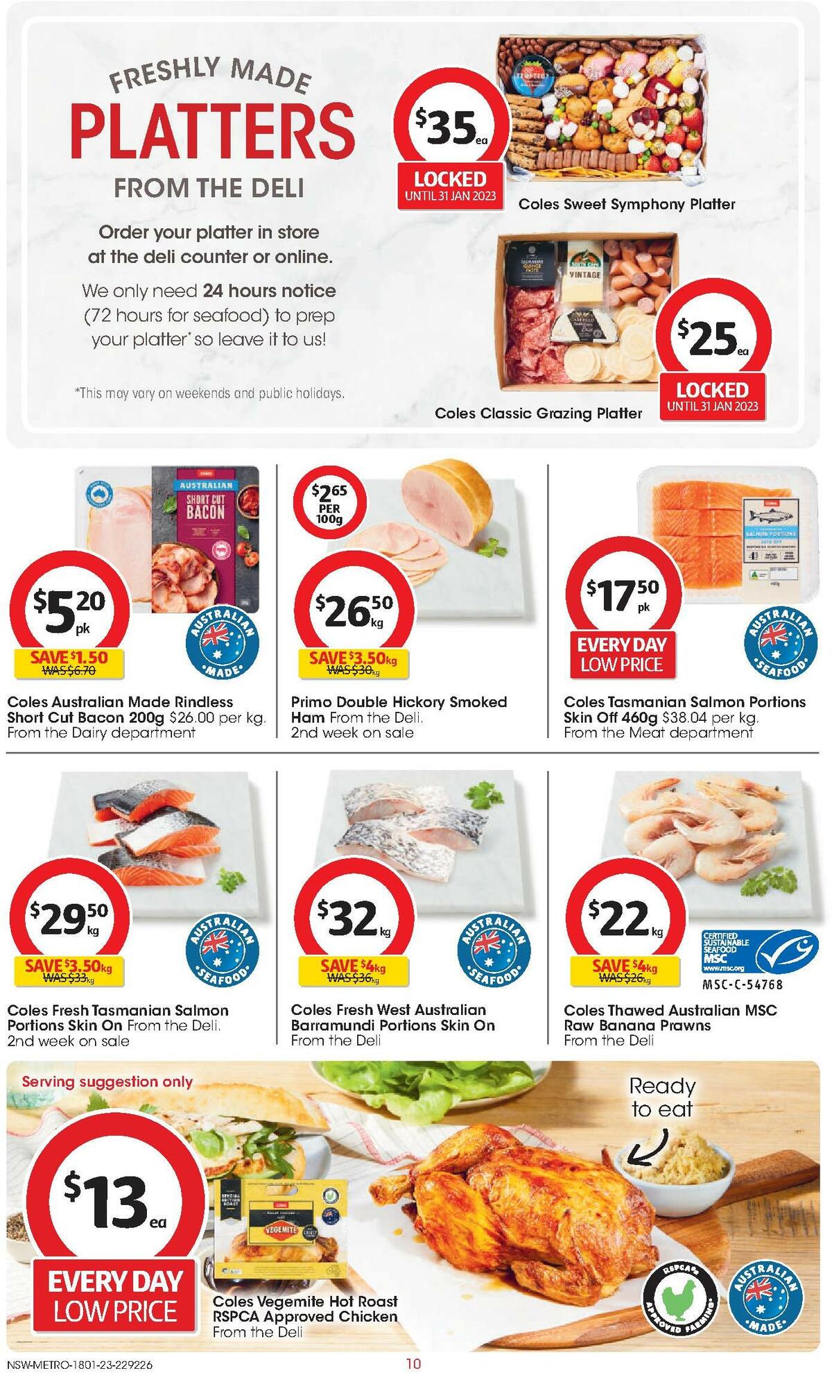 Coles Catalogues from 18 January