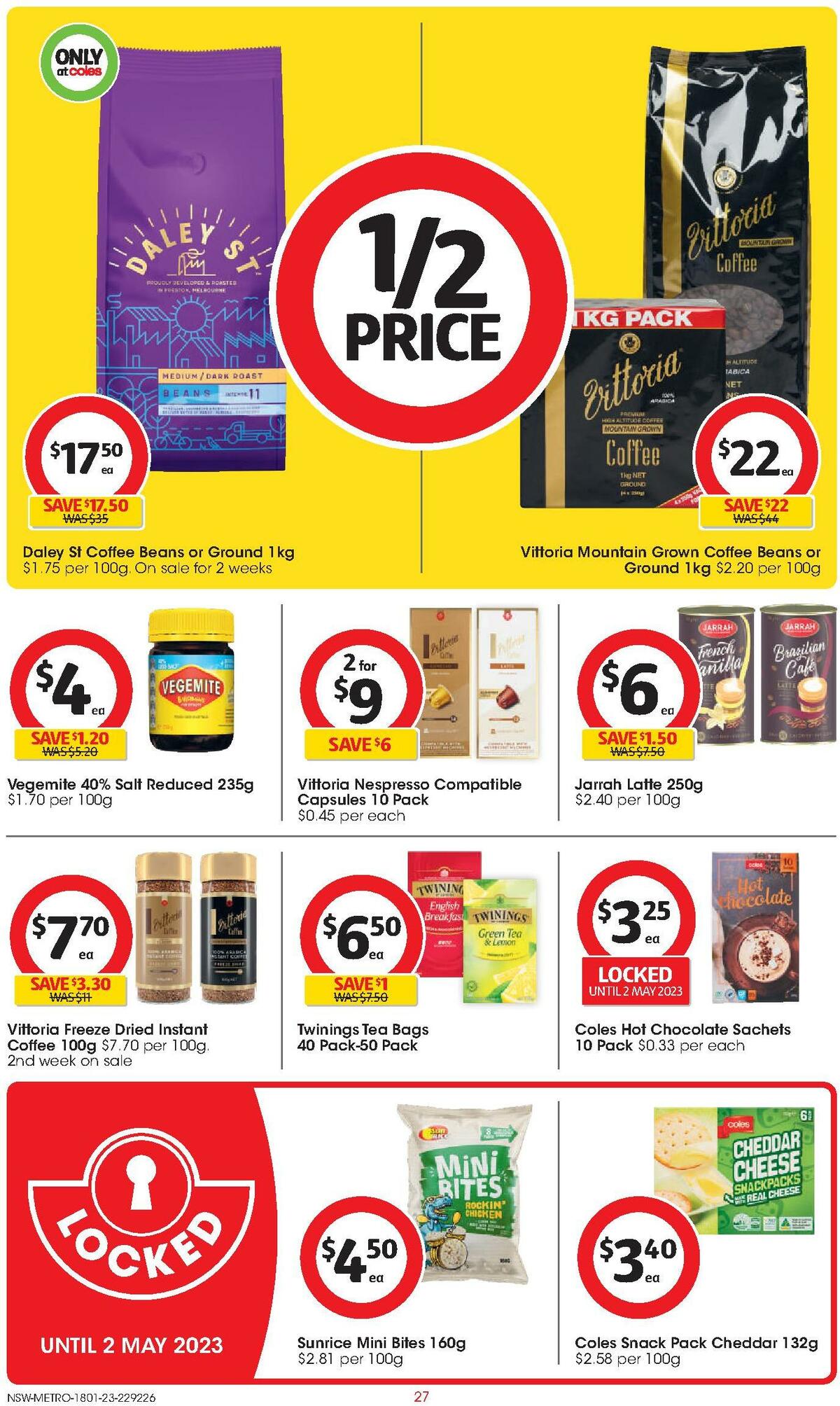 Coles Catalogues from 18 January