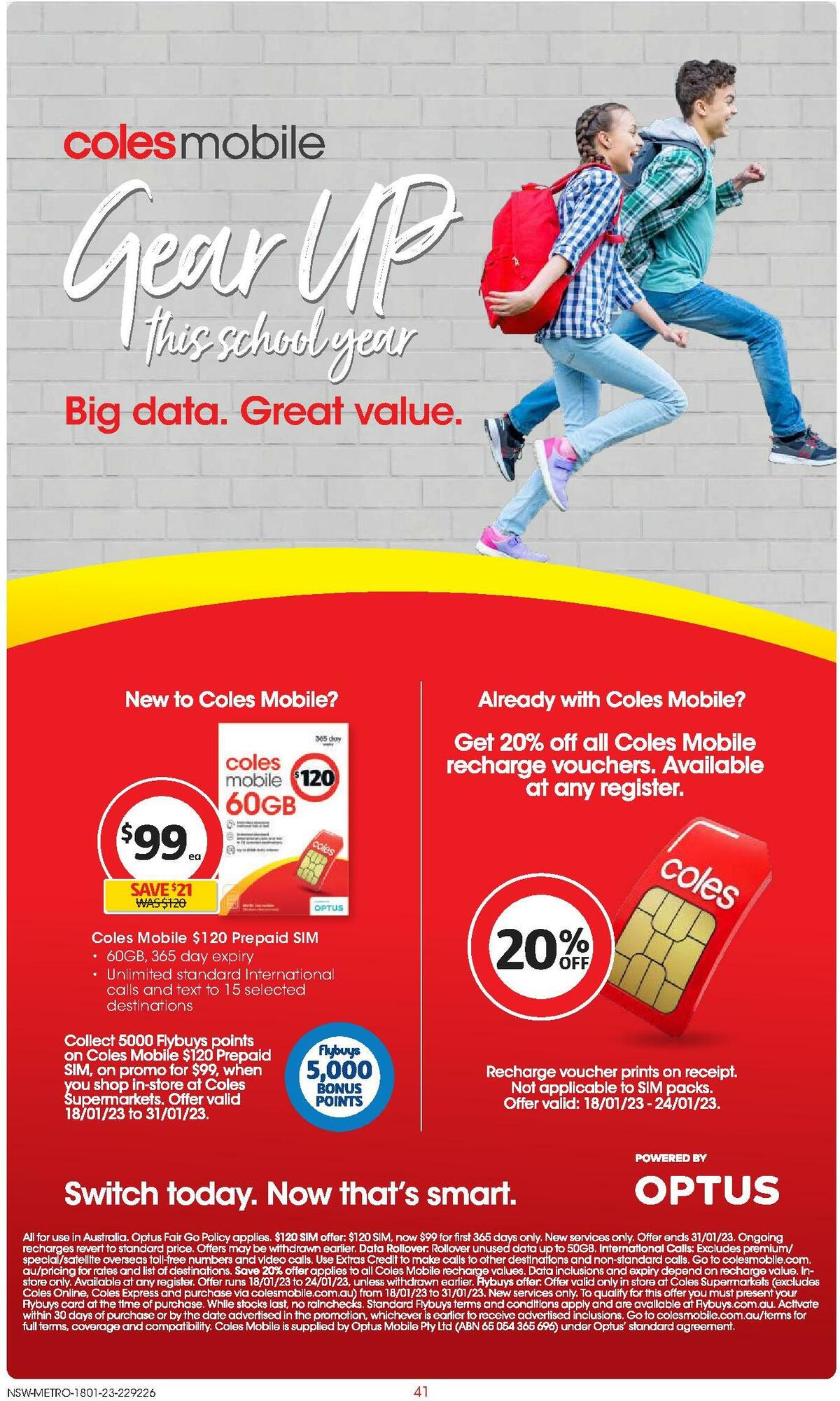 Coles Catalogues from 18 January