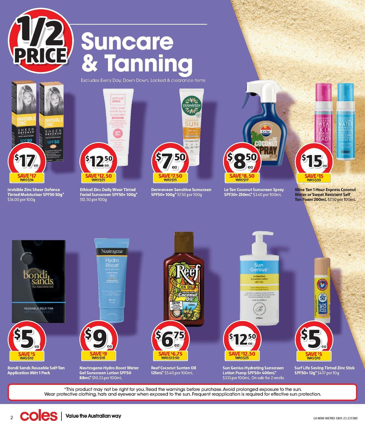 Coles Health & Beauty Catalogues from 18 January