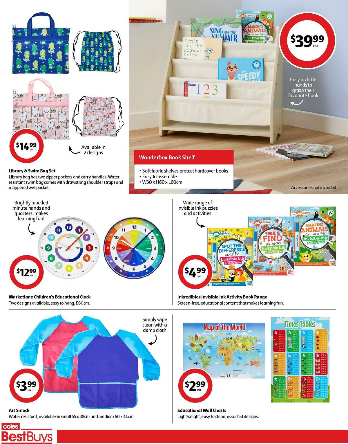 Coles Best Buys - Back To School Catalogues from 20 January