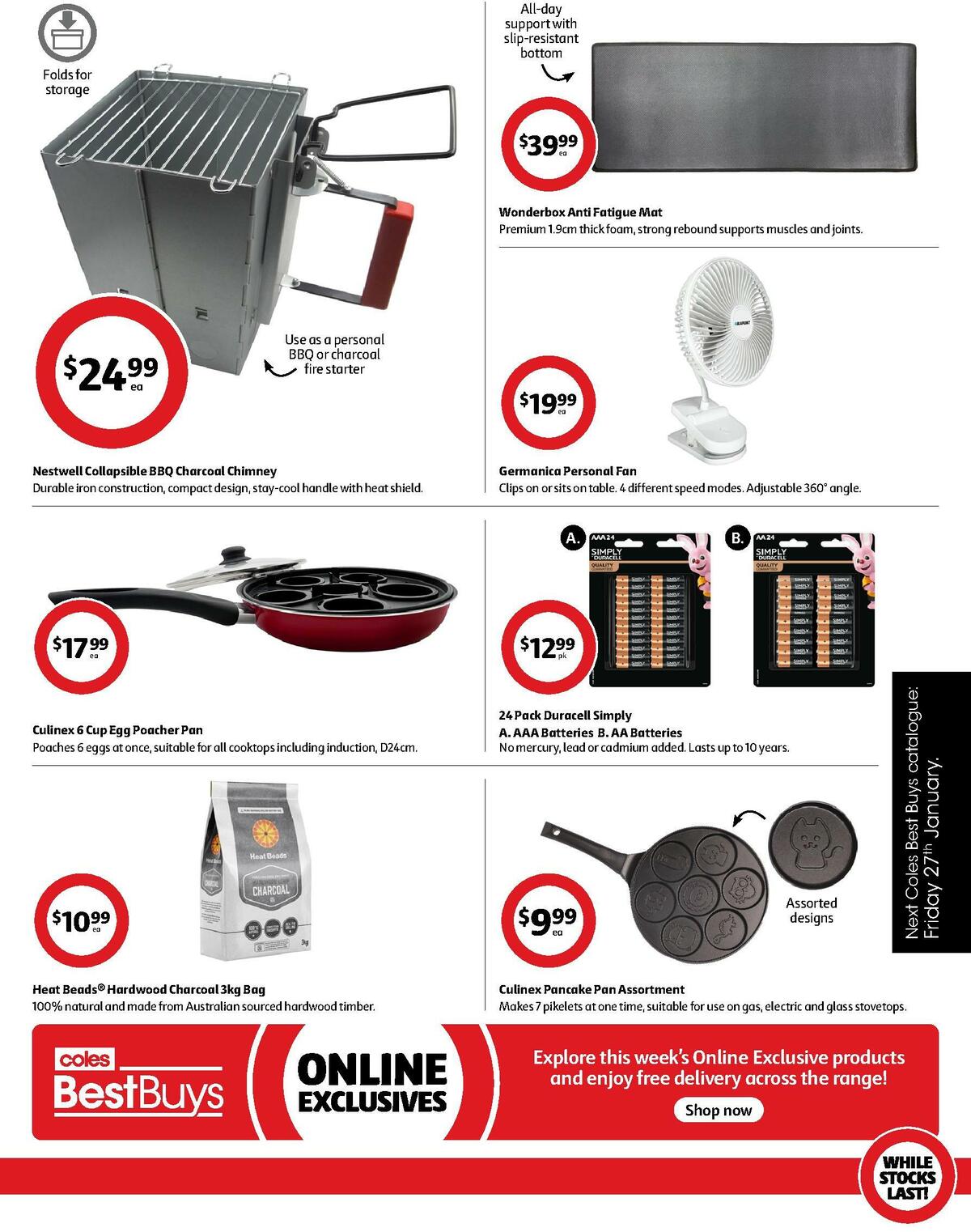 Coles Best Buys - Back To School Catalogues from 20 January