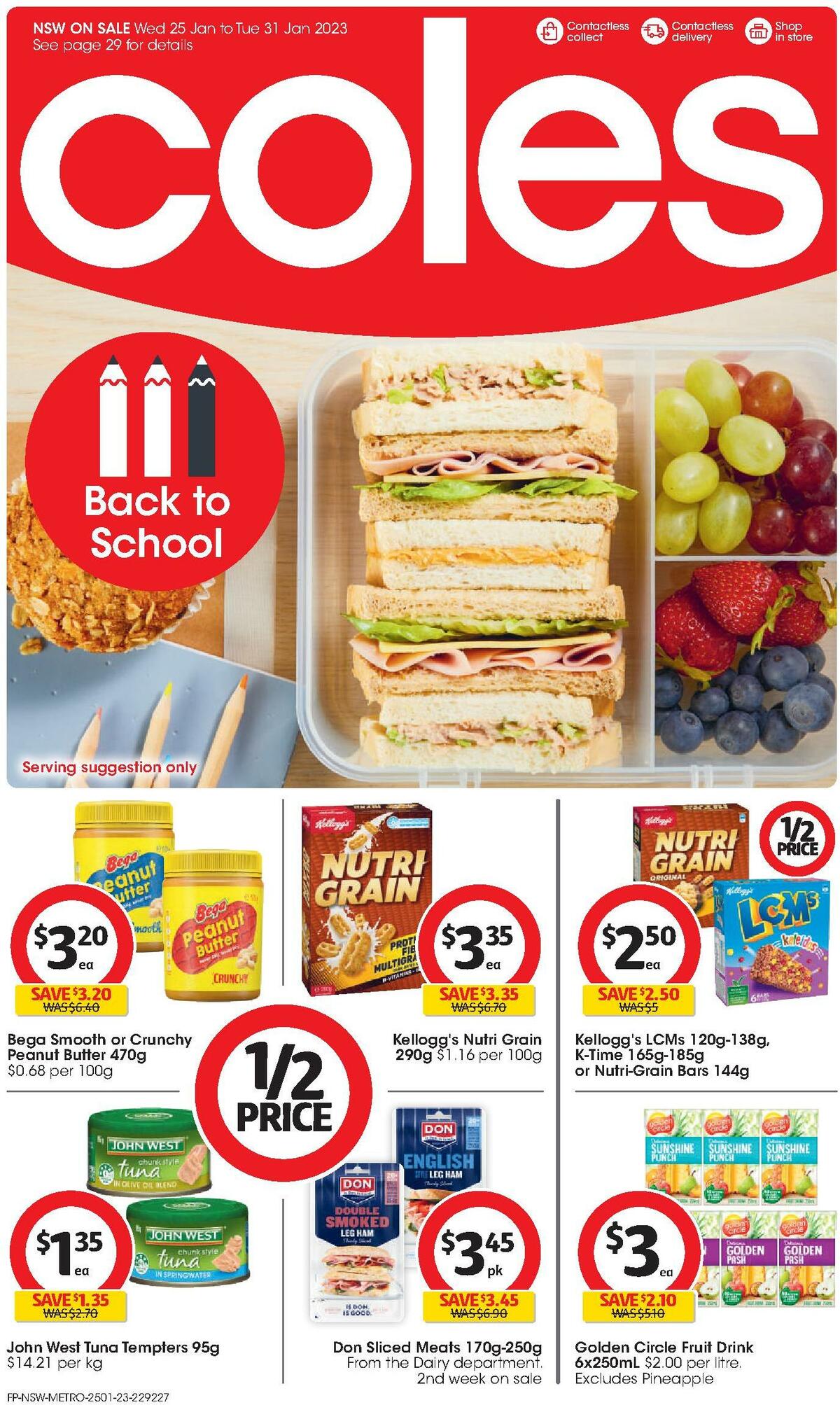 Coles Catalogues from 25 January