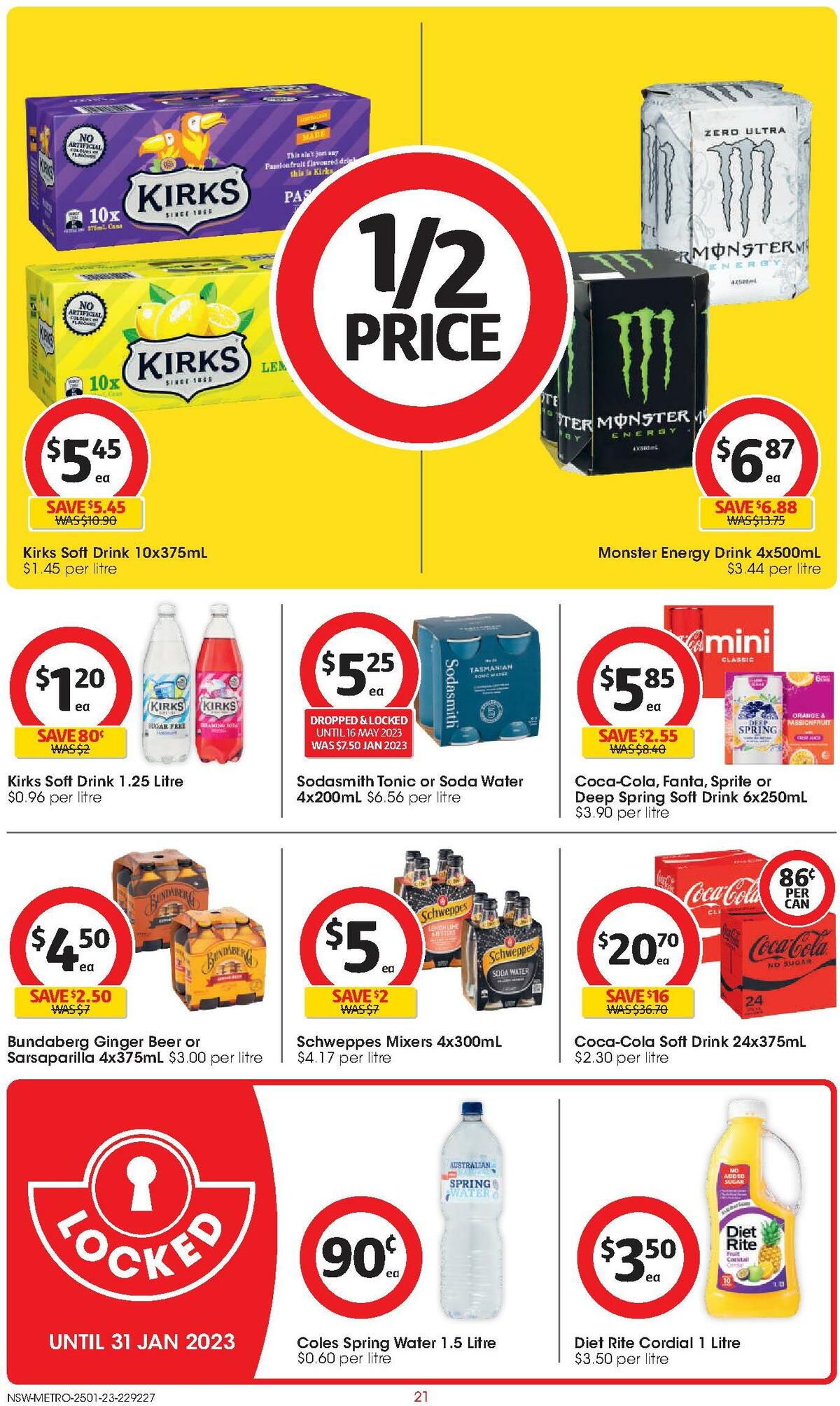 Coles Catalogues from 25 January