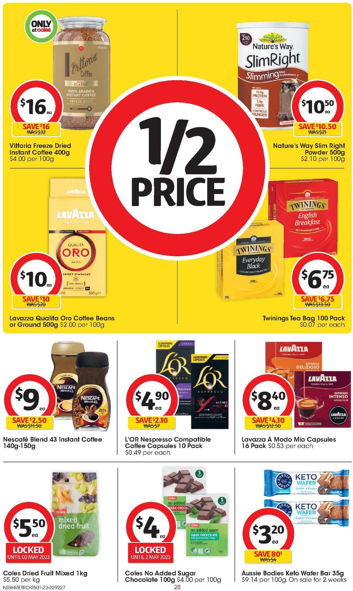 Coles Catalogues from 25 January