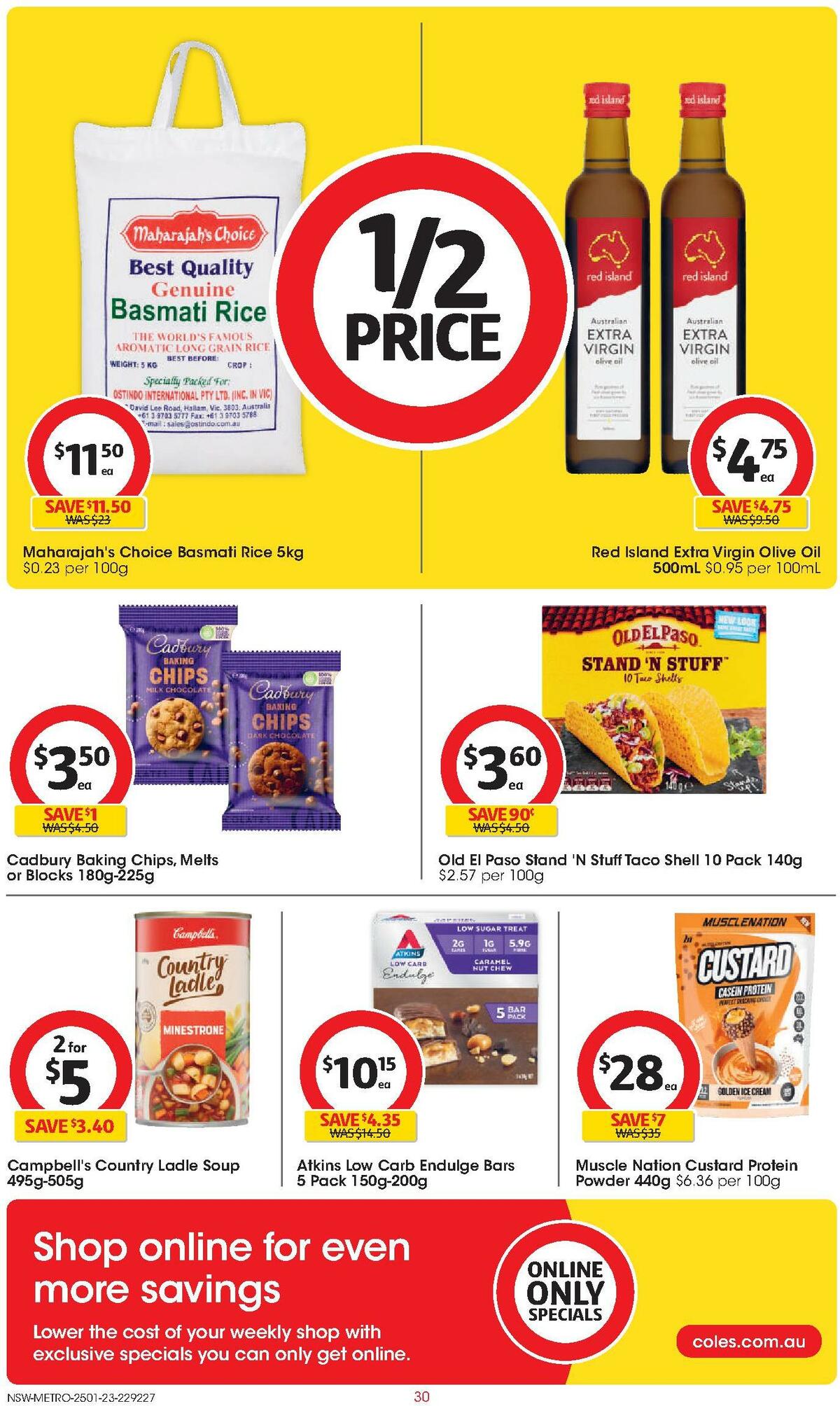 Coles Catalogues from 25 January