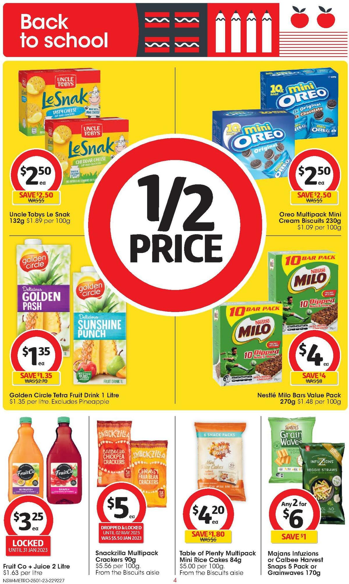 Coles Catalogues from 25 January