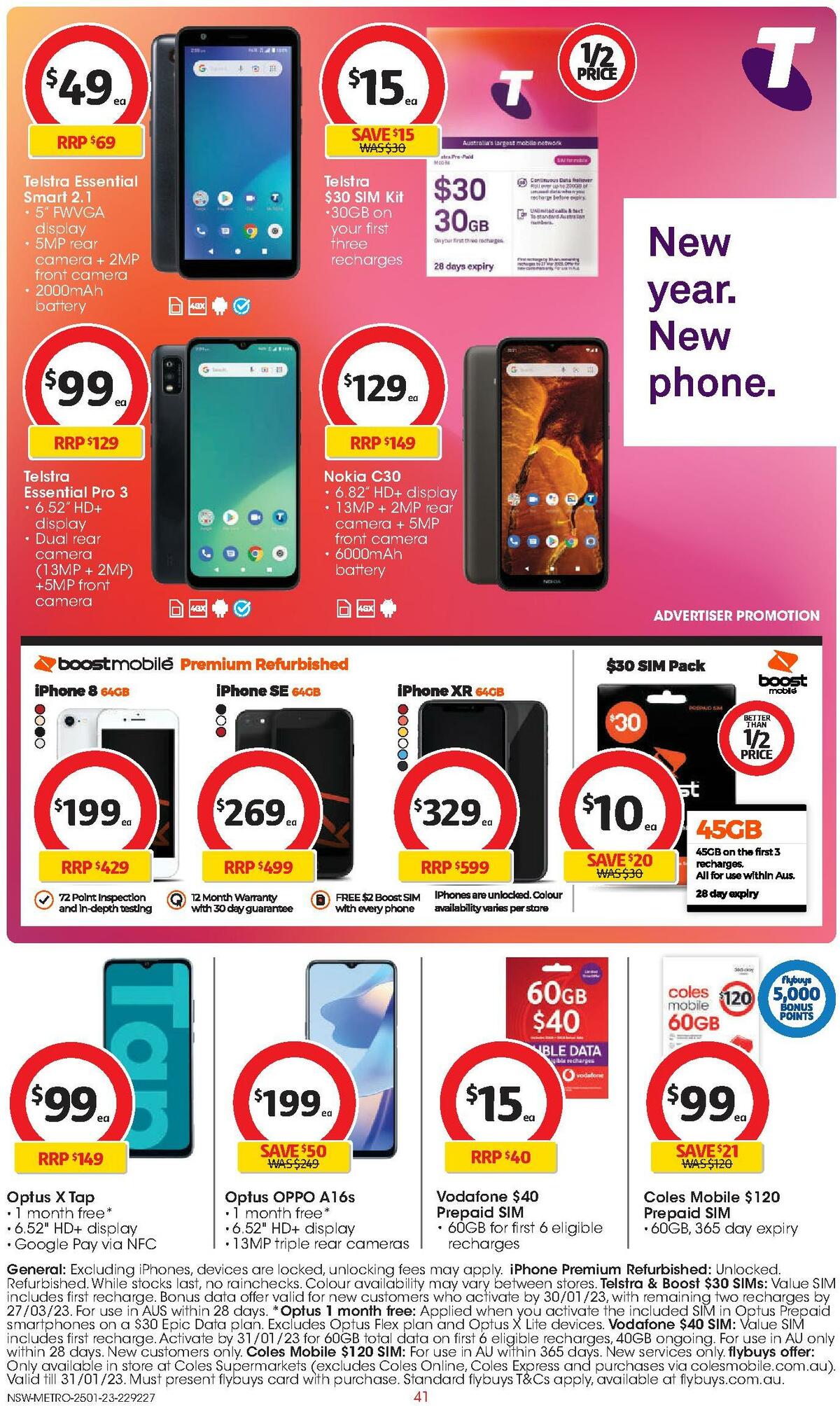 Coles Catalogues from 25 January