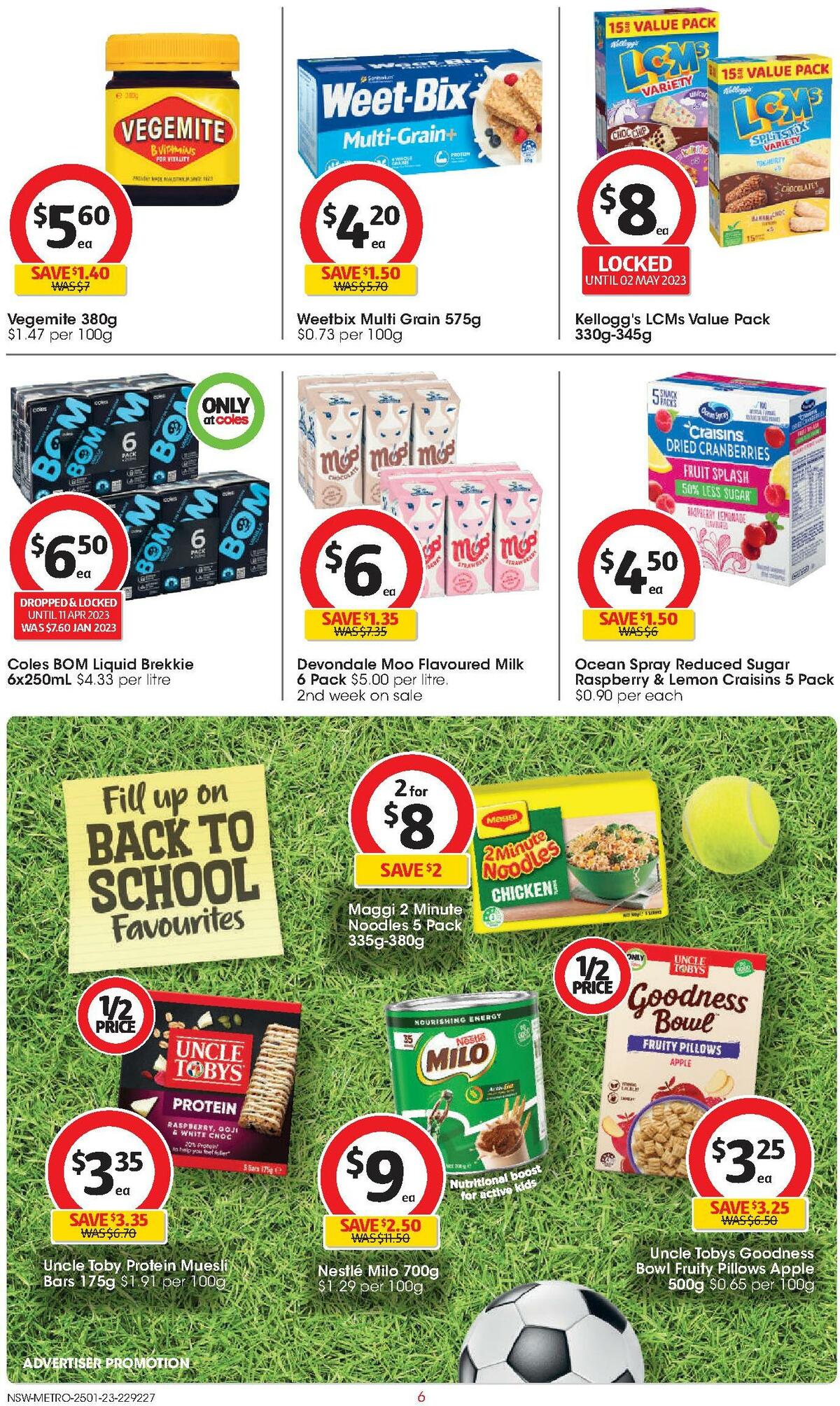 Coles Catalogues from 25 January