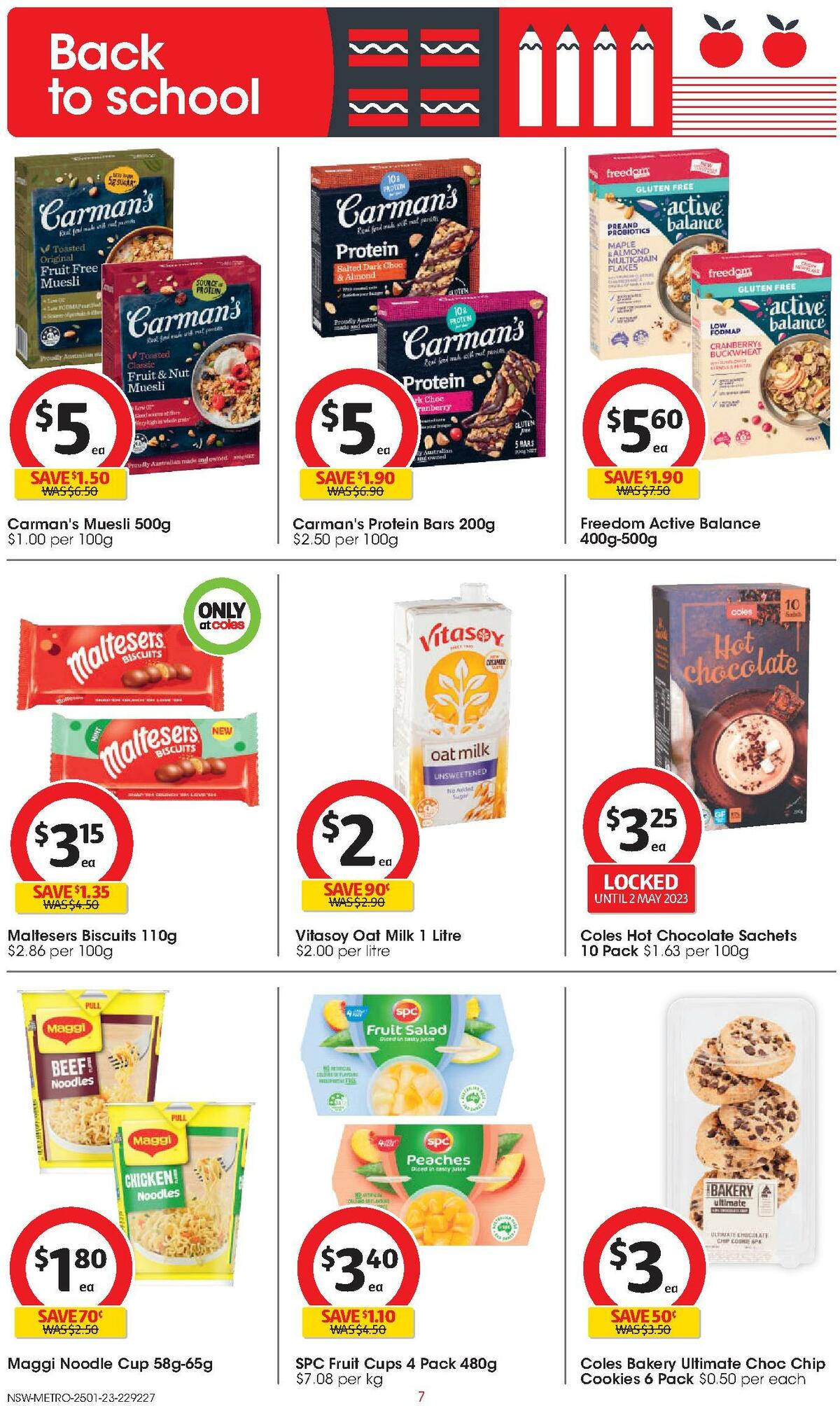 Coles Catalogues from 25 January