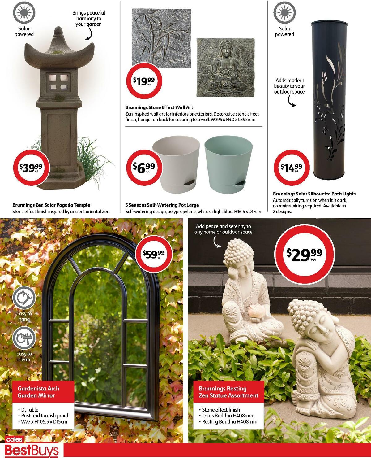 Coles Best Buys - Outdoor Living Catalogues from 27 January